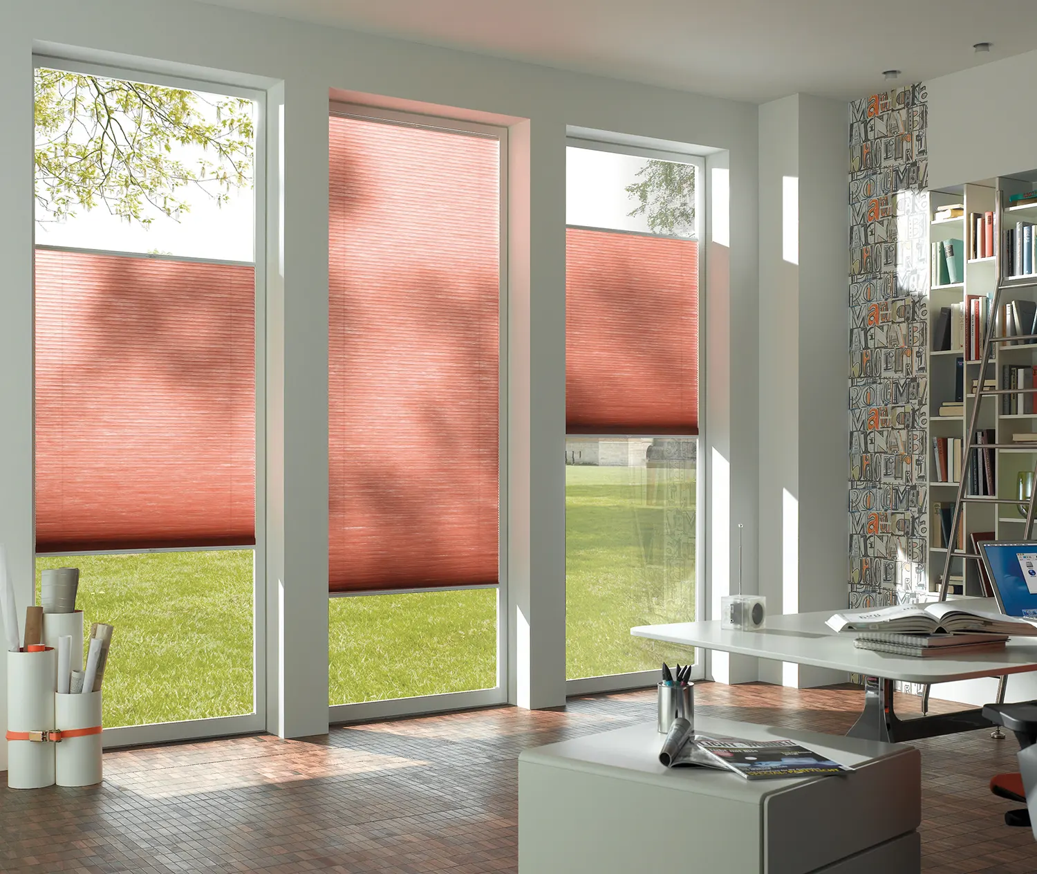 Wabenplissee Designvielfalt